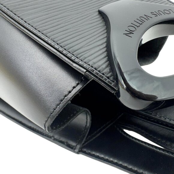 Louis Vuitton  Minuit Epi Leather Shoulder Bag Black - Picture 6 of 16